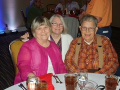 Martie Locke, Marilyn Roberts & Morry Summey